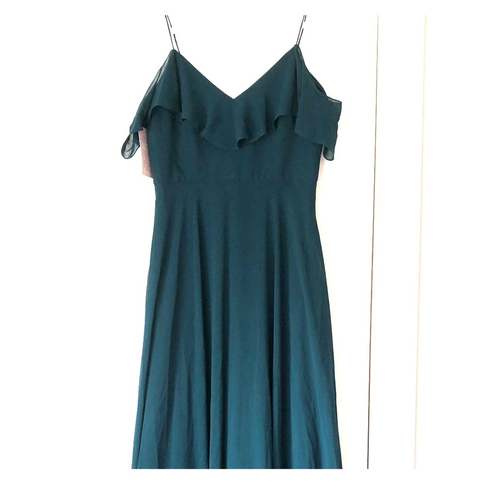 BHLDN Mila Gown by Jenny Yoo in Caspian Sea